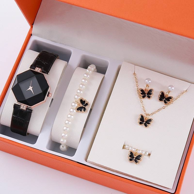 ست ساعت دستبند گوشواره