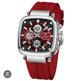 سه موتوره فعال تاریخ شما ضد آب شیشه هاردلکس جنس بدنه استیل بند سیلیکونی قطر صفحه ۴۴میلی متر