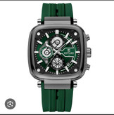 سه موتوره فعال تاریخ شما ضد آب شیشه هاردلکس جنس بدنه استیل بند سیلیکونی قطر صفحه ۴۴میلی متر